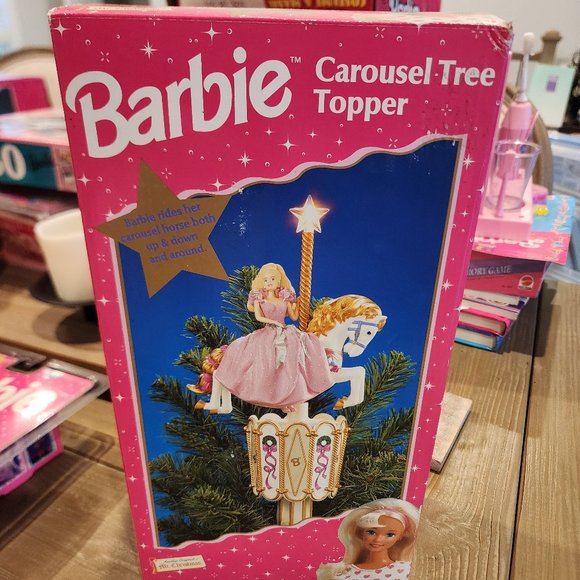 Barbie | Toys | Vintage 997 Barbie Carousel Tree Topper Nib | Poshmark